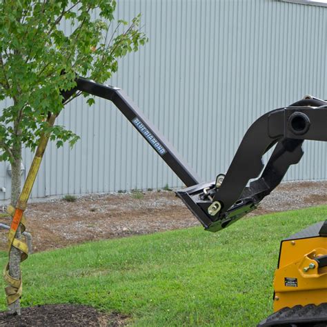 boom forks for skid steer|skid steer tree boom attachment.